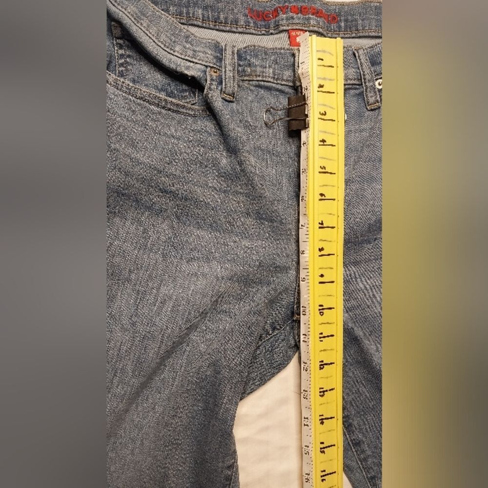 Lucky Brand Women's Boot Cut Blue Jeans size 14 - Picture 4 of 8